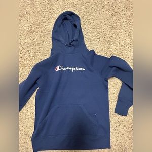 Navy Blue champion hoodie